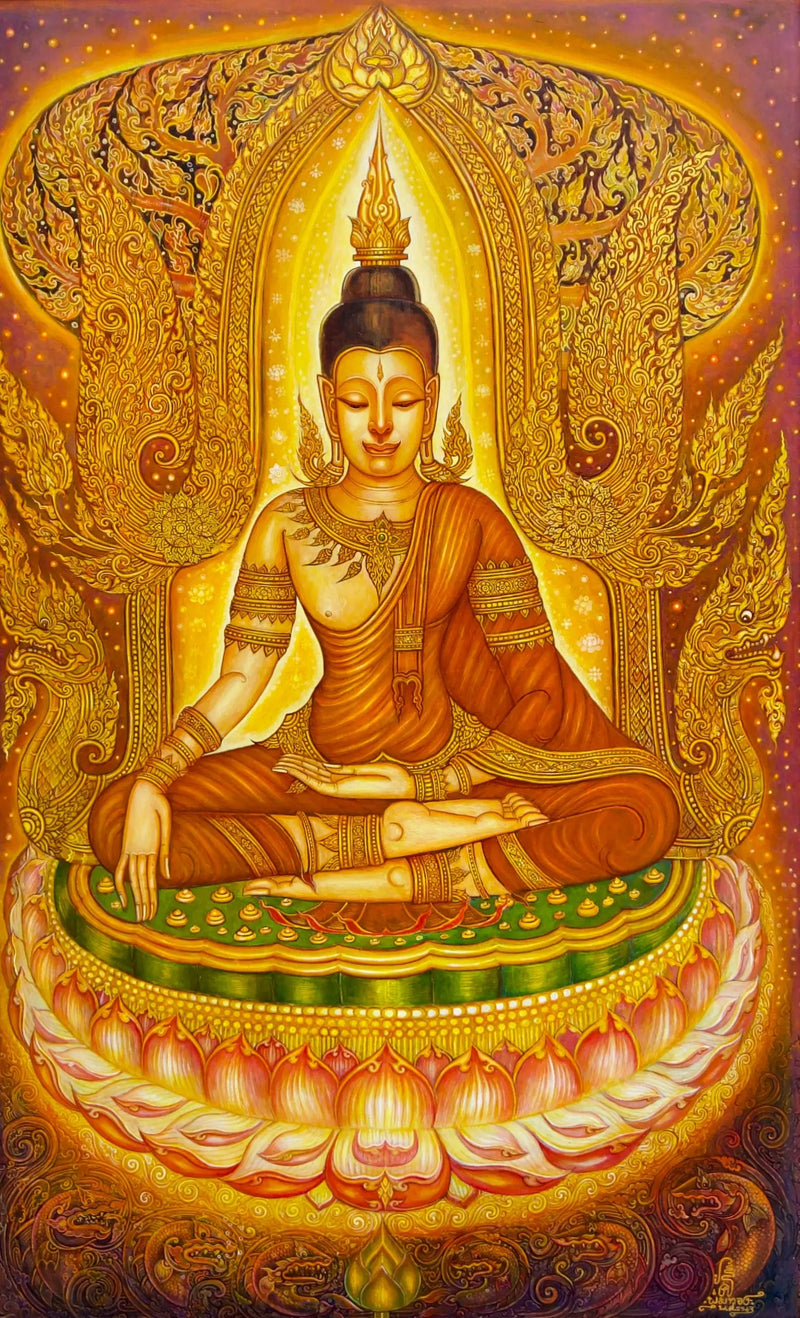 Buddhas sindsro  | 80 x 130 cm