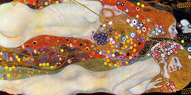 Vandslanger II - Gustav Klimt
