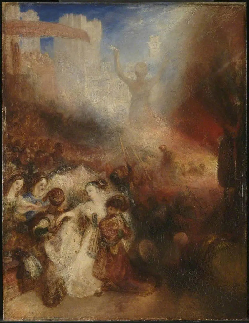 Shadrach, Meshach og Abednego i den brændende ildovn - J. M. W. Turner