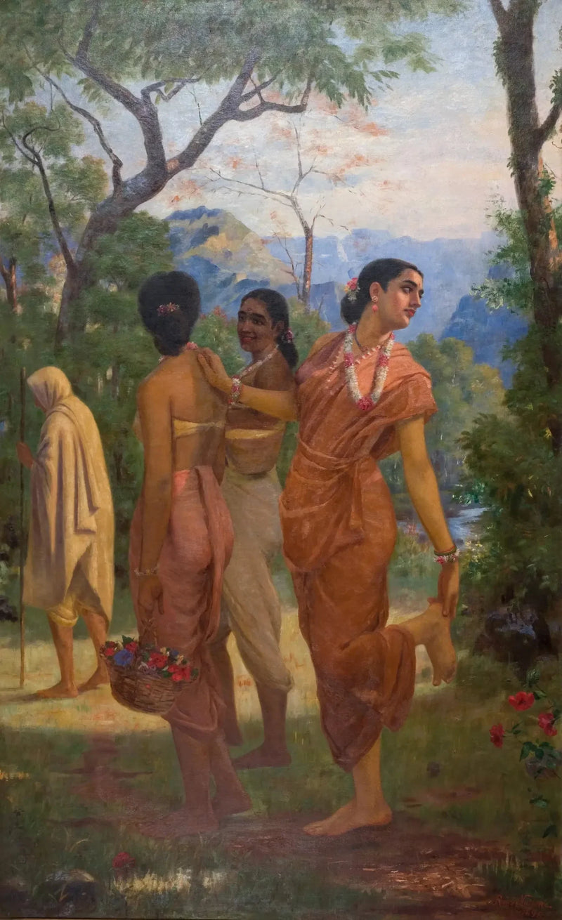 Shakuntala - Ravi Varmâ