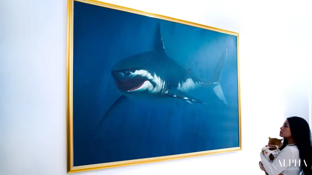 Shark – Somchai | 150 x 200 cm Reproductions de tableaux à la peinture à l’huile