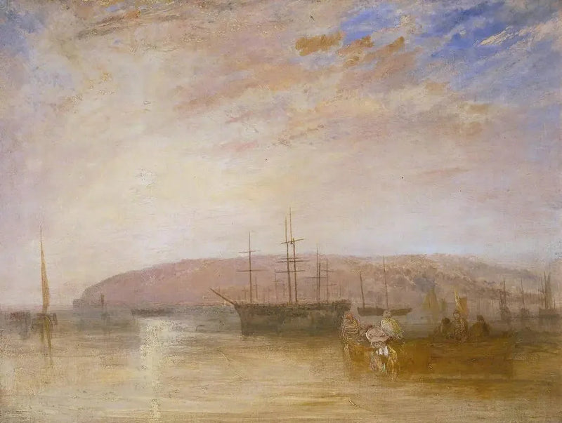 Forsendelse fra East Cowes Headland - J. M. W. Turner