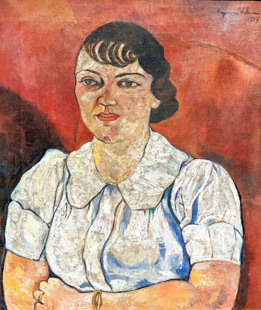 Portrait de Madame Pétridès (née Odette Luz) - Suzanne Valadon