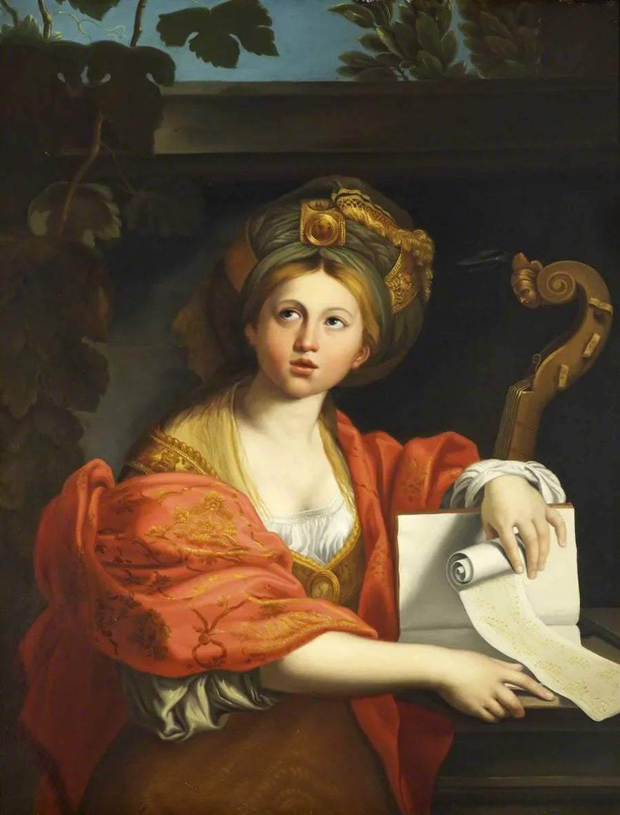 Sibilla Cumana (Sibyllen fra Cuma) - Domenichino