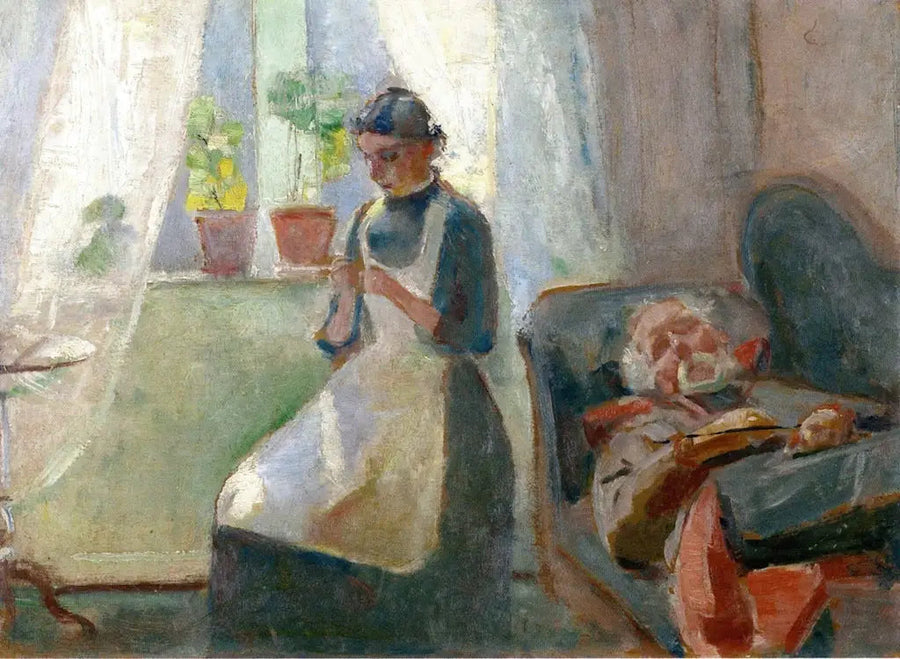 Eftermiddagssøvn - Edvard Munch