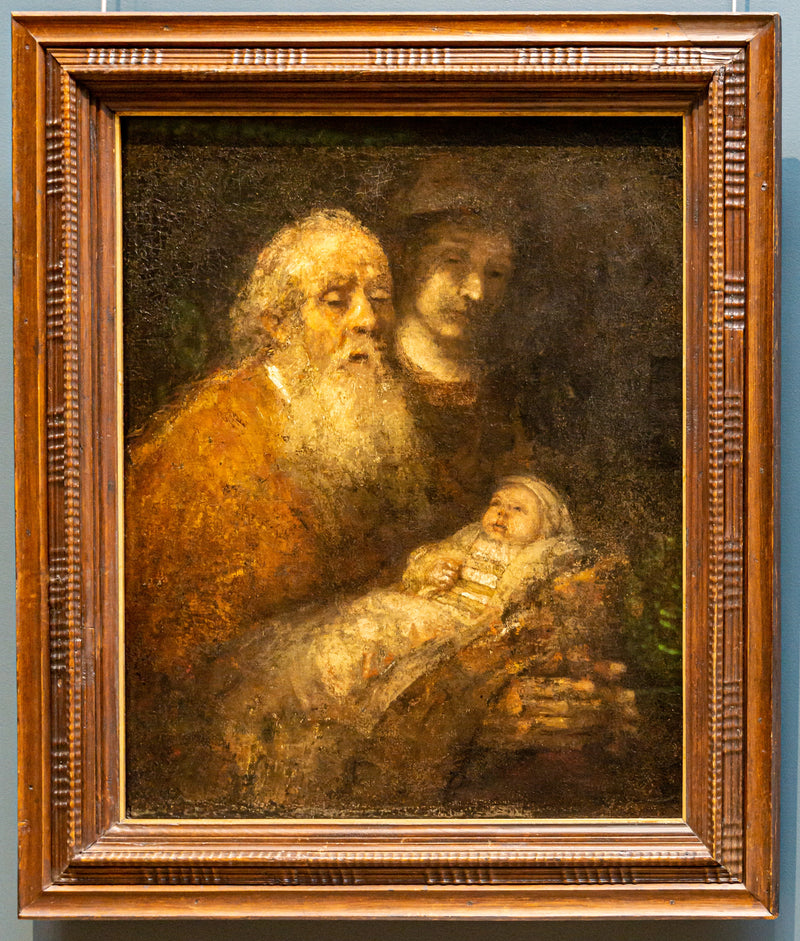 Simeon i Templet - Rembrandt