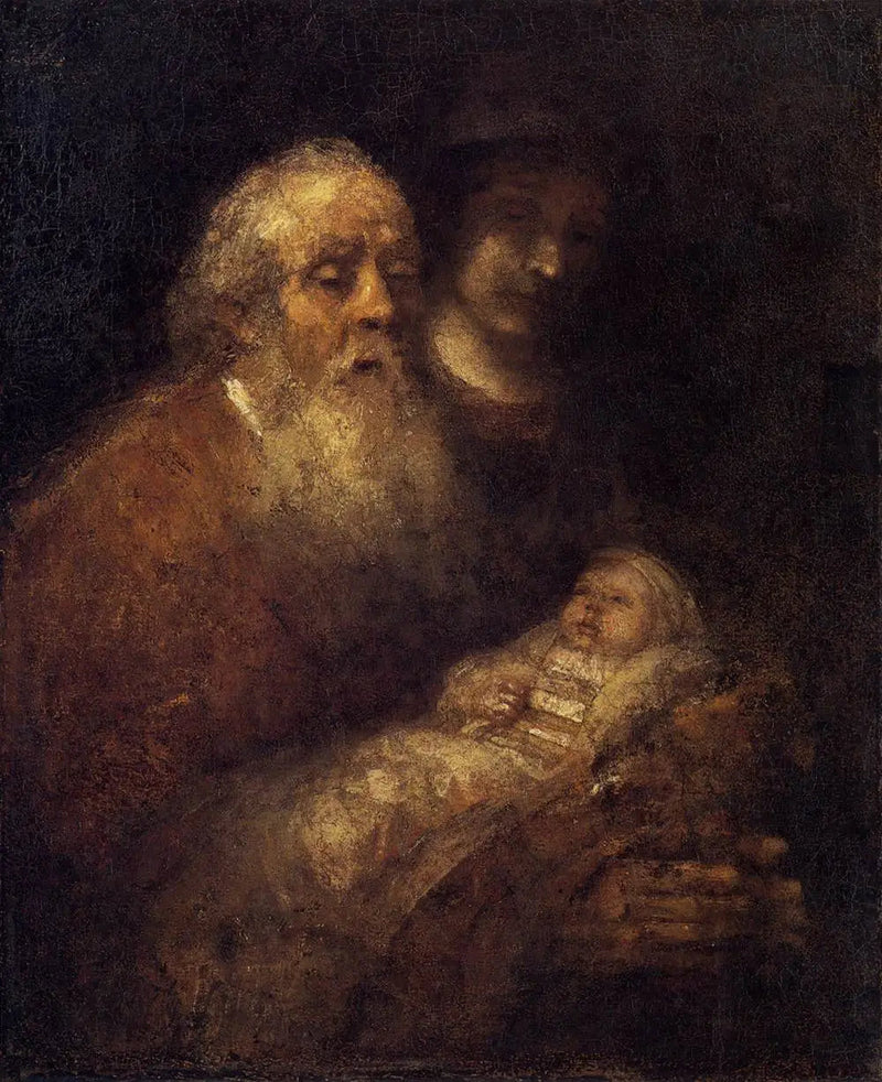 Simeon i Templet - Rembrandt