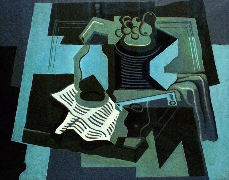 Siphon og frugtstativ - Juan Gris