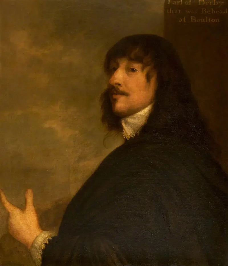 Sir James Stanley (1607–1651), 7. greve af Derby - Antoine van Dyck