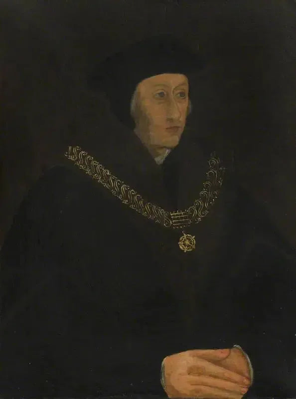 Sir Thomas More (1478–1535), reformations-martyr, lordkansler (1529–1532) - Hans Holbein den Yngre