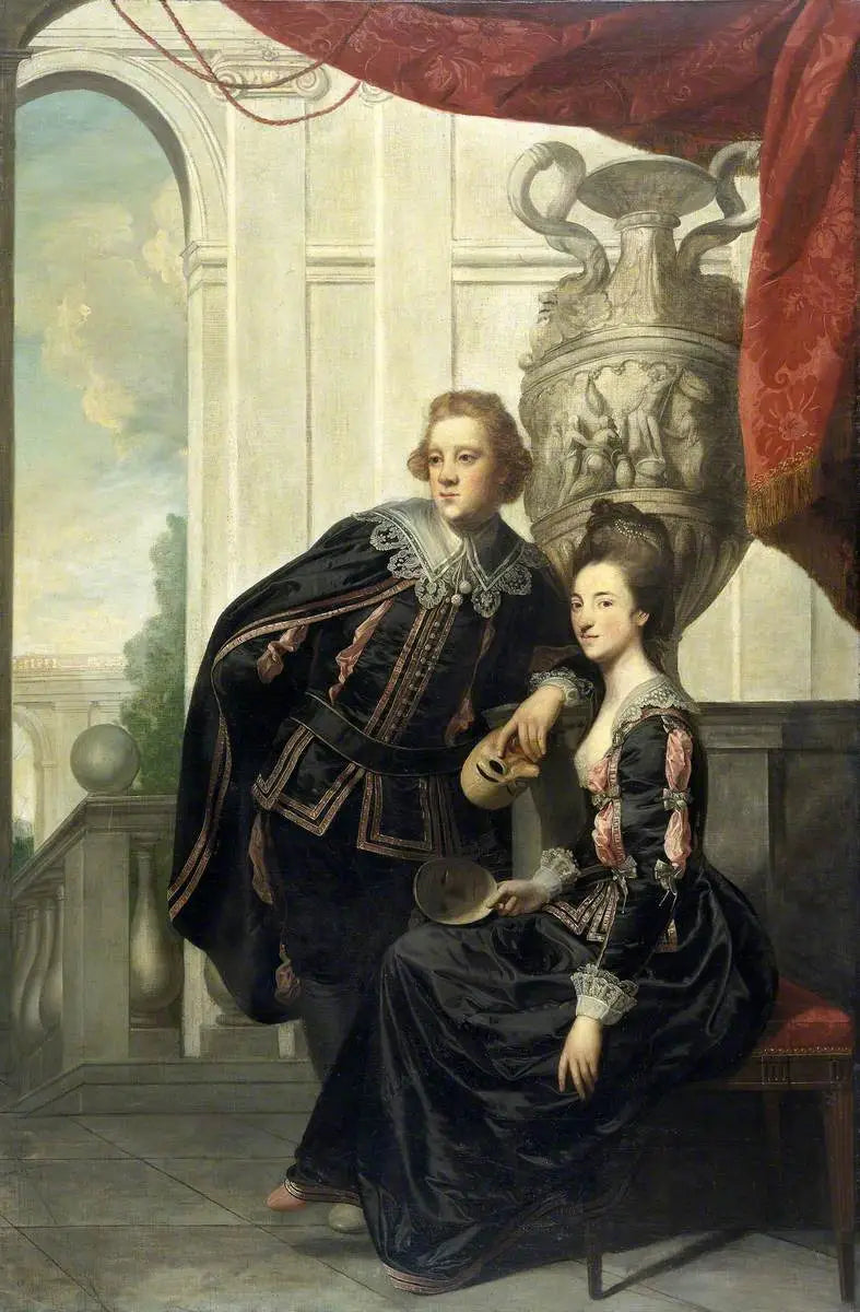 Sir Watkin Williams-Wynn (1749–1789) og Lady Henrietta Williams-Wynn (1748–1769) - Joshua Reynolds