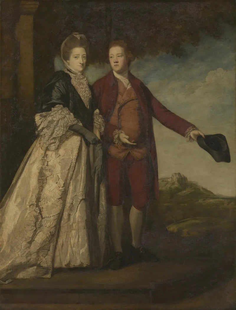Sir Watkin Williams-Wynn og hans mor - Joshua Reynolds