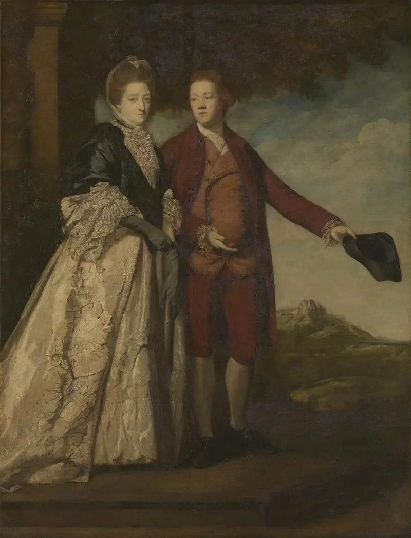 Sir Watkin Williams-Wynn og hans mor - Joshua Reynolds