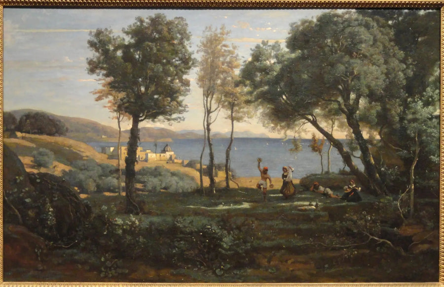 Napoli-området - Jean-Baptiste Camille Corot