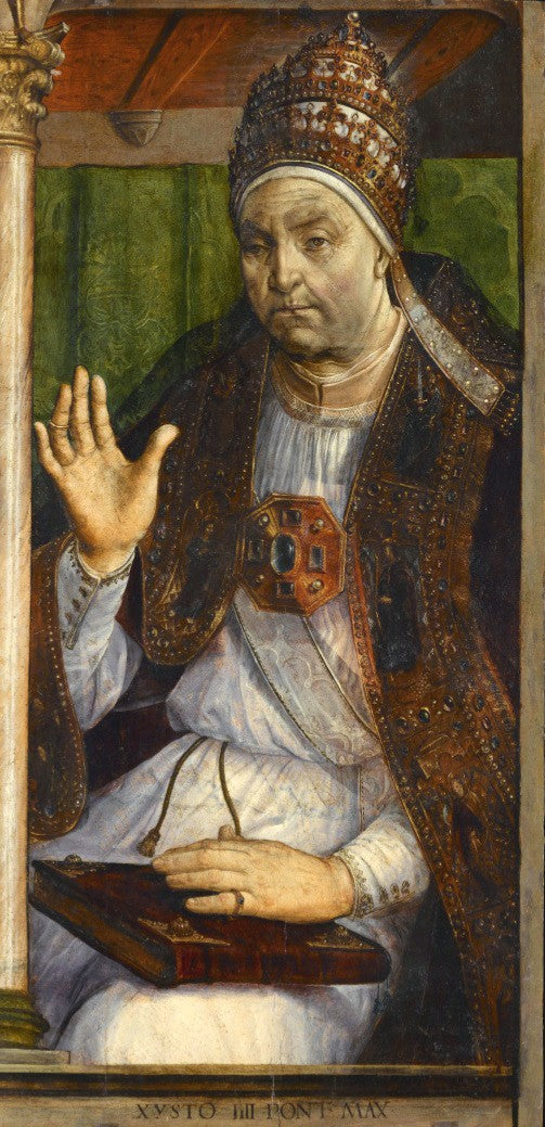 Sixte IV (1414-1484), pave - Pedro Berruguete