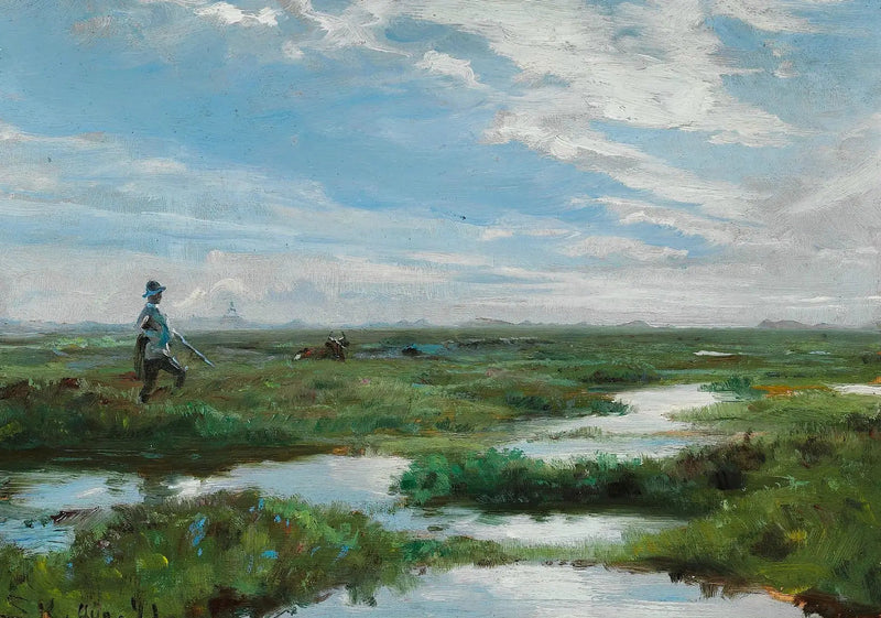 Skagen Heath nær Brovandene - Peder Severin Krøyer