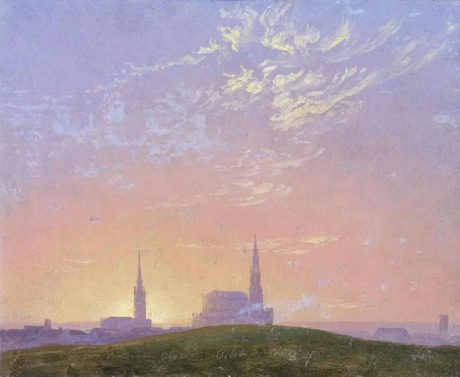 Aften - Caspar David Friedrich