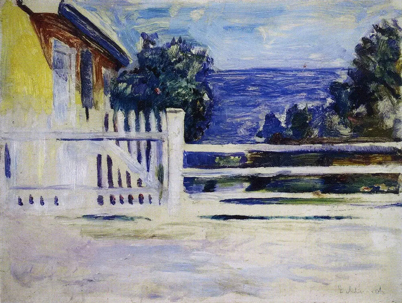 Sommeraften i Åsgardstrand - Edvard Munch