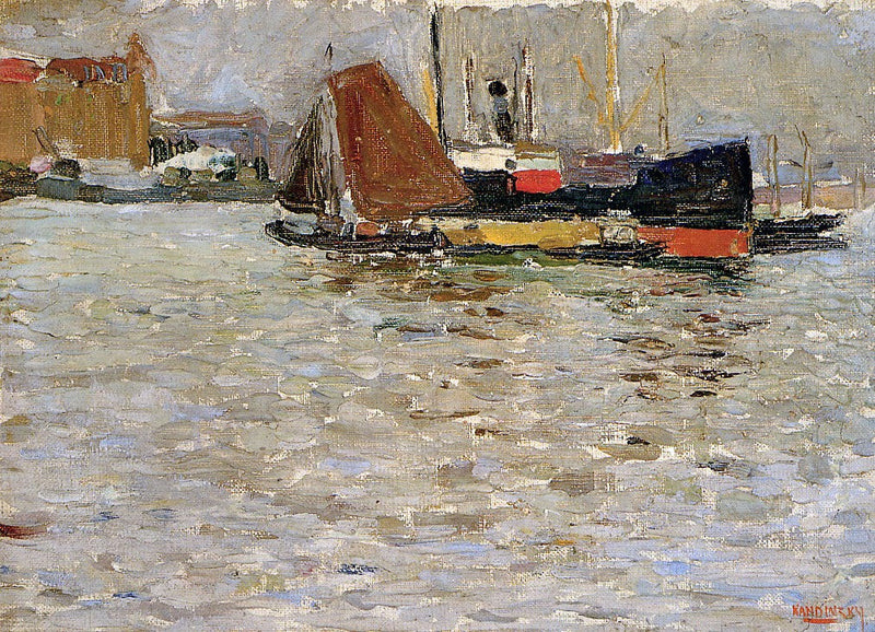 Soleil de Rotterdam - Vassily Kandinsky