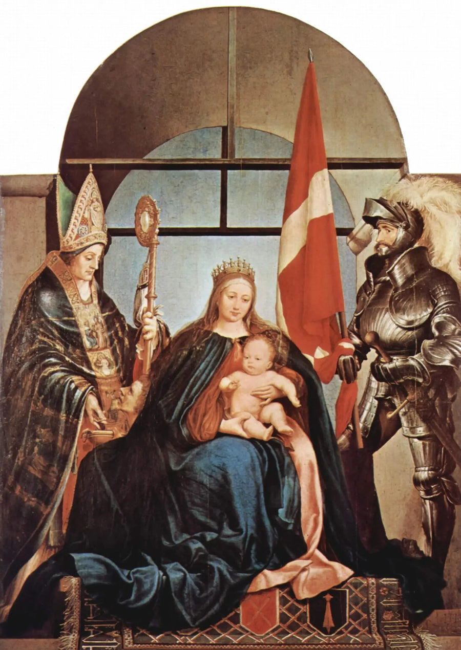 Solothurner Madonna - Hans Holbein den Yngre