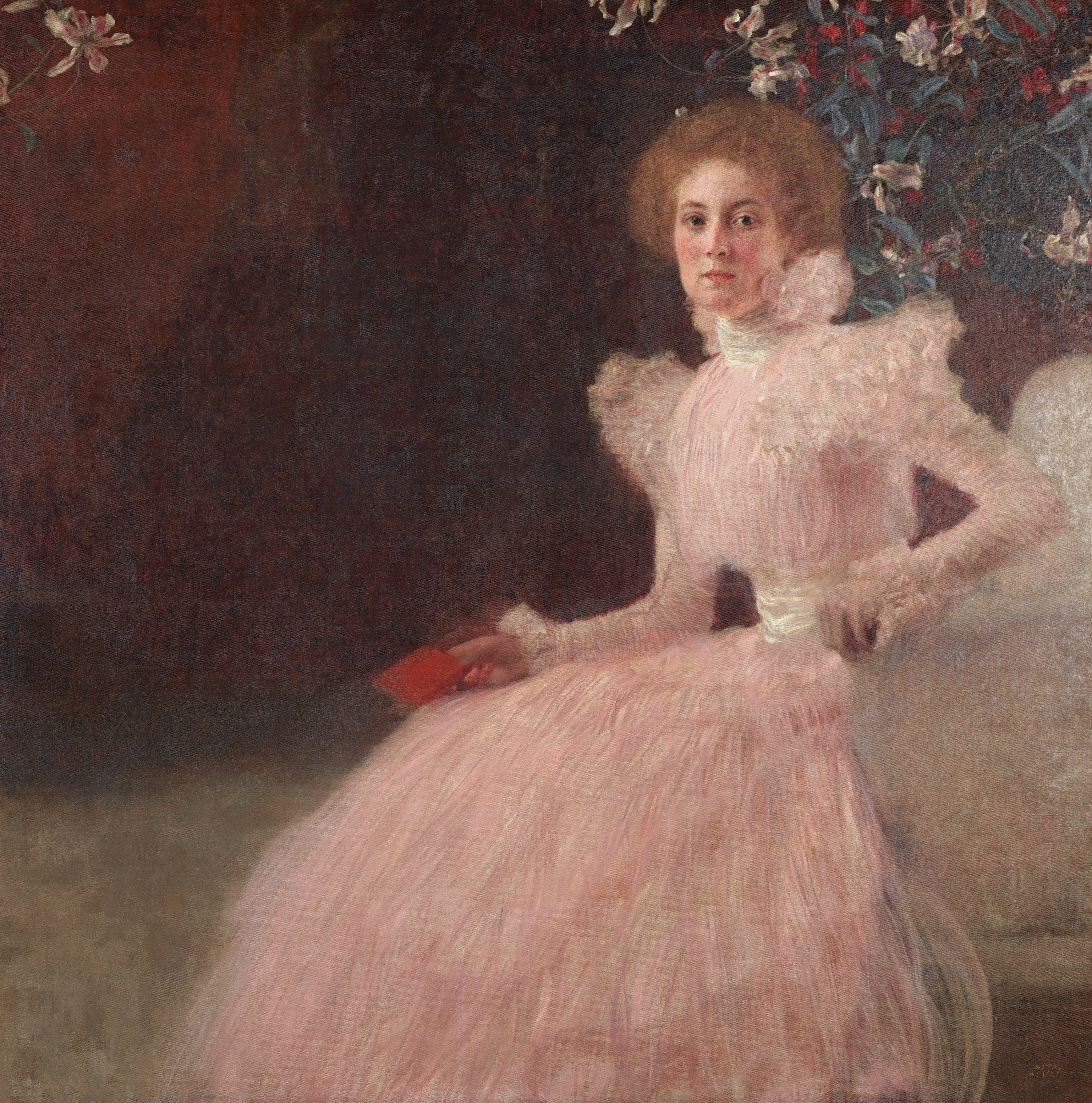 Reproduction du tableau « Sonja Knips - Gustav Klimt » par Alpha Reproduction en peinture à l’huile