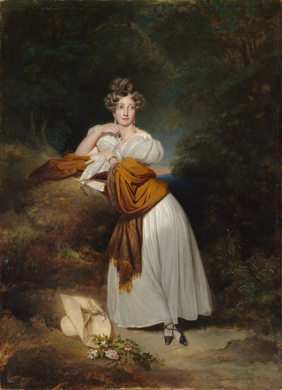 Sophie Guillemette, storhertuginde af Baden (1801-1865) - Franz Xaver Winterhalter