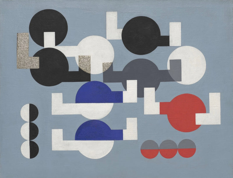Composition* (1930, version 2) - Sophie Taeuber-Arp