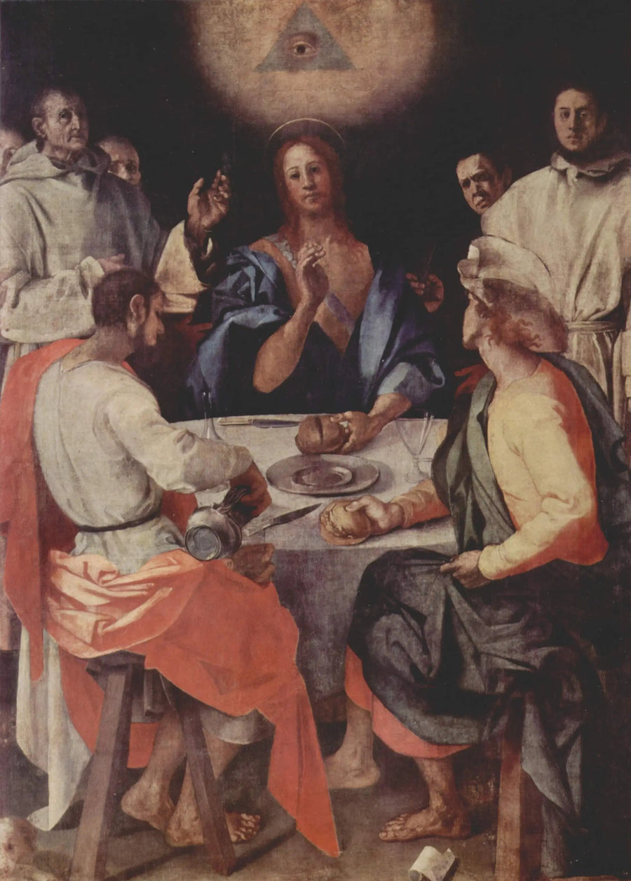 Suppe hos Emmaüs - Pontormo