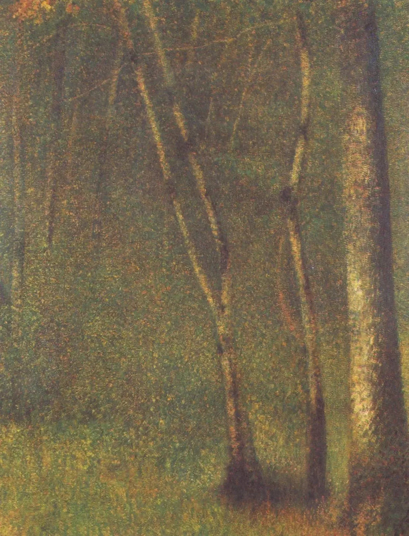 Underbør i Pontaubert - Georges Seurat