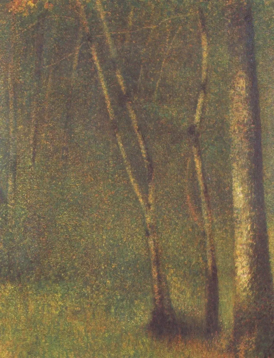 Underbør i Pontaubert - Georges Seurat