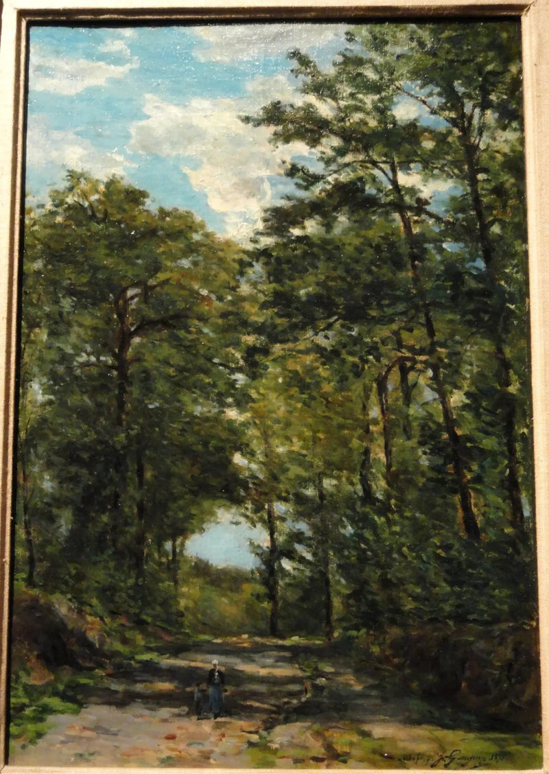 Viroflay Skovbund - Paul Gauguin