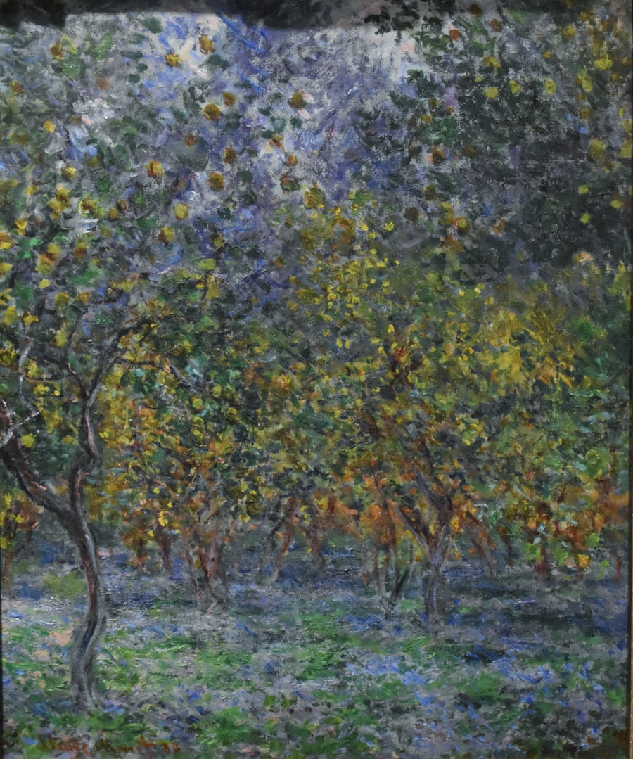 Under citronerne - Claude Monet