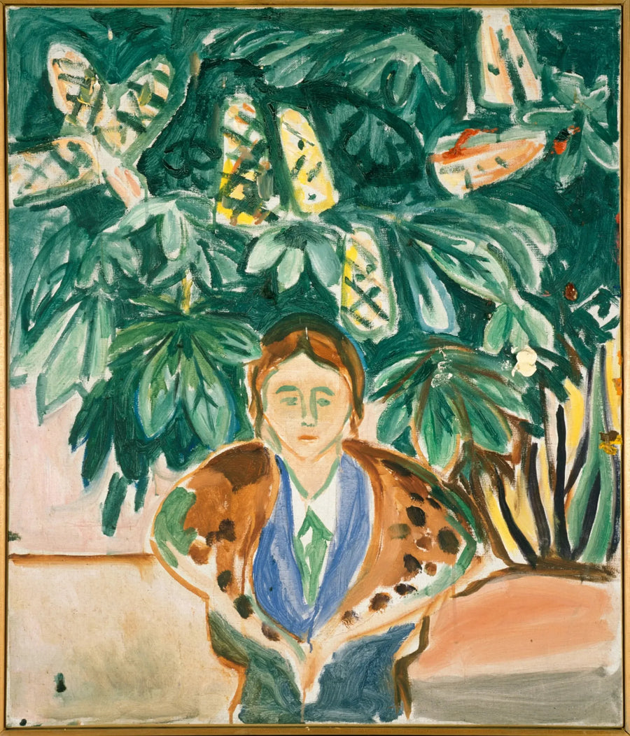 Under kastanjetræet - Edvard Munch