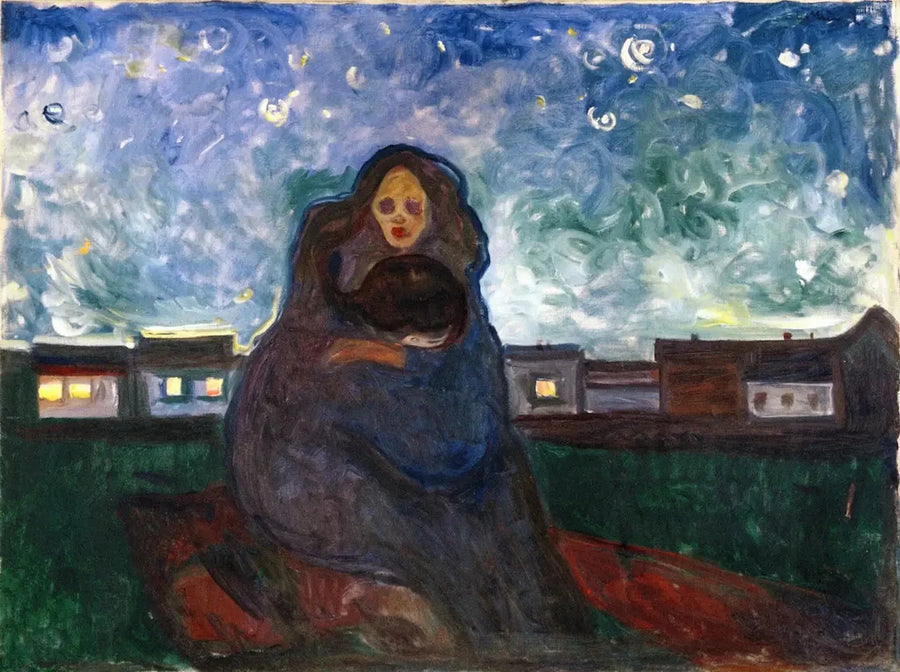 Under stjernerne - Edvard Munch
