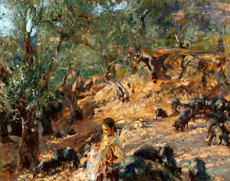 Under oliventræerne - John Singer Sargent