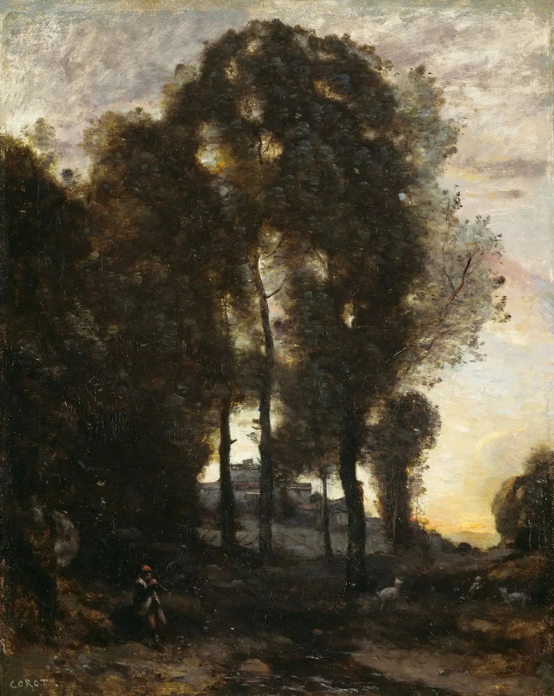 Souvenir fra Italien - Jean-Baptiste Camille Corot