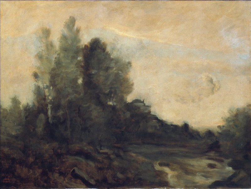 Souvenir d'Ariccia - Jean-Baptiste Camille Corot