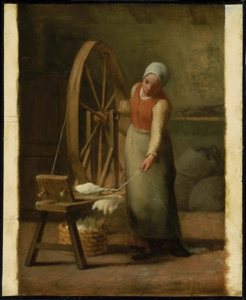 Spinner stående - Jean-François Millet