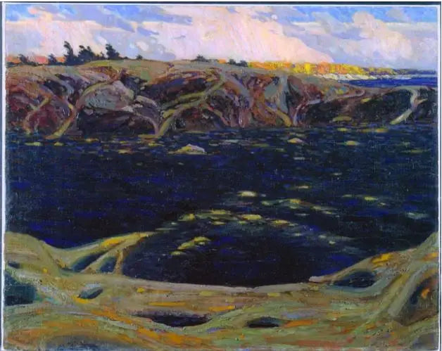 Split Rock, Georgi-bugten - Tom Thomson