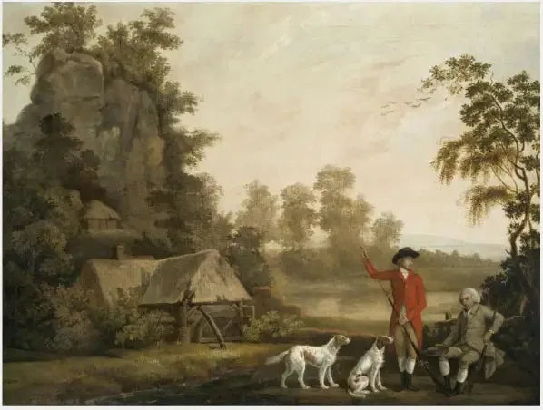Sportifs på hvile - George Stubbs