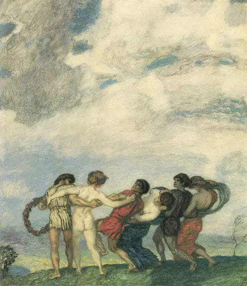 Forårsrundel - Franz Von Stuck