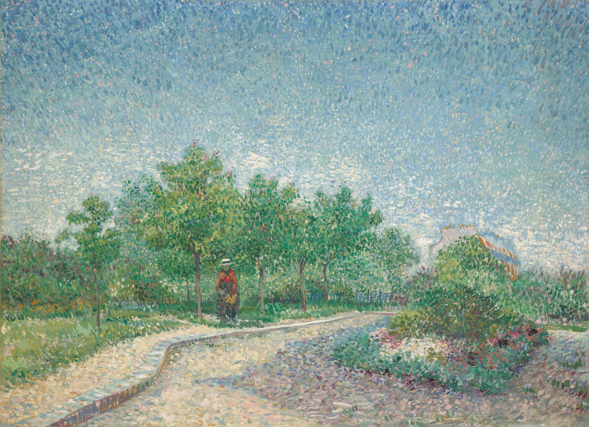 Square Saint-Pierre à Paris F276 de Vincent van Gogh