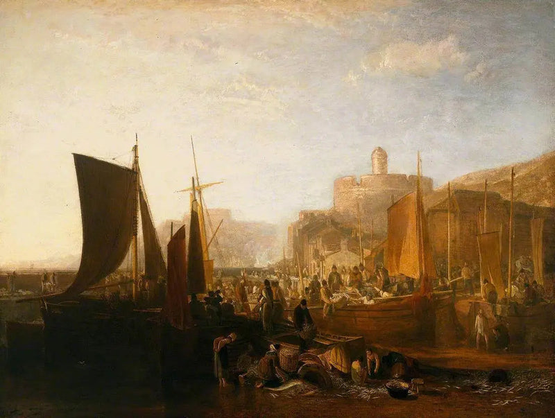 St Mawes i sildesæsonen - J. M. W. Turner