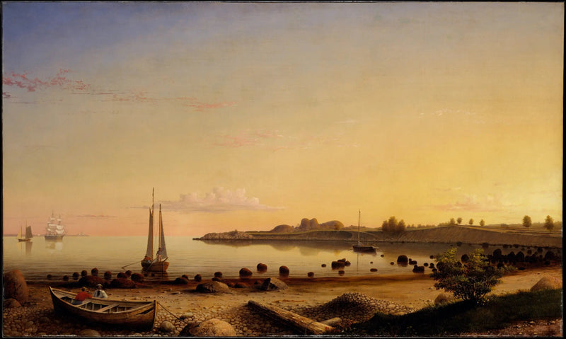 Stage Fort gennem Gloucester Havn - Fitz Henry Lane