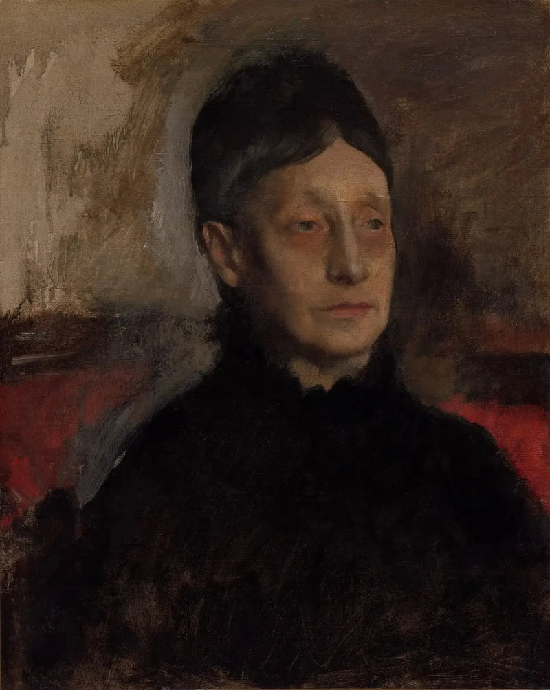 Stefanina Primicile Carafa, markise af Cicerale og hertuginde af Montejasi - Edgar Degas