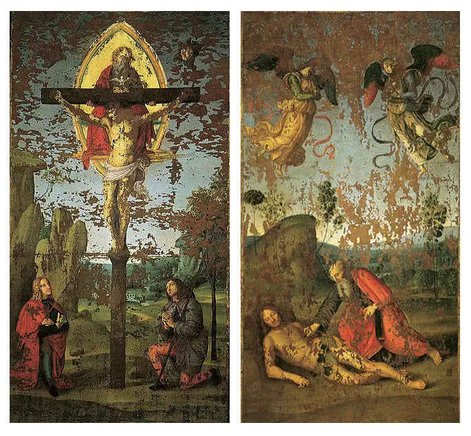 Standard for den Hellige Treenighed - Raphael Sanzio