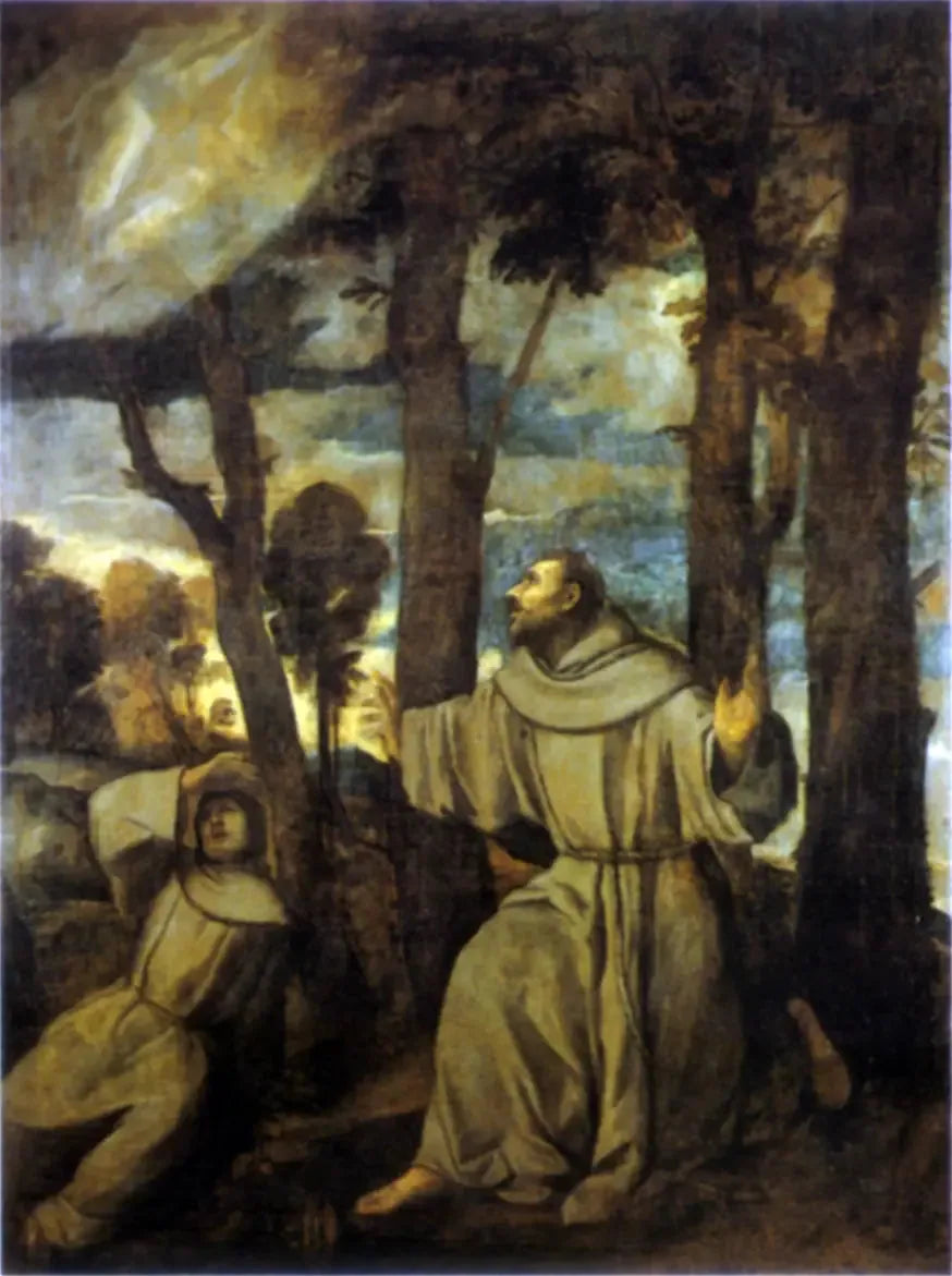 Stigmatisering af Sankt Frans - Titian