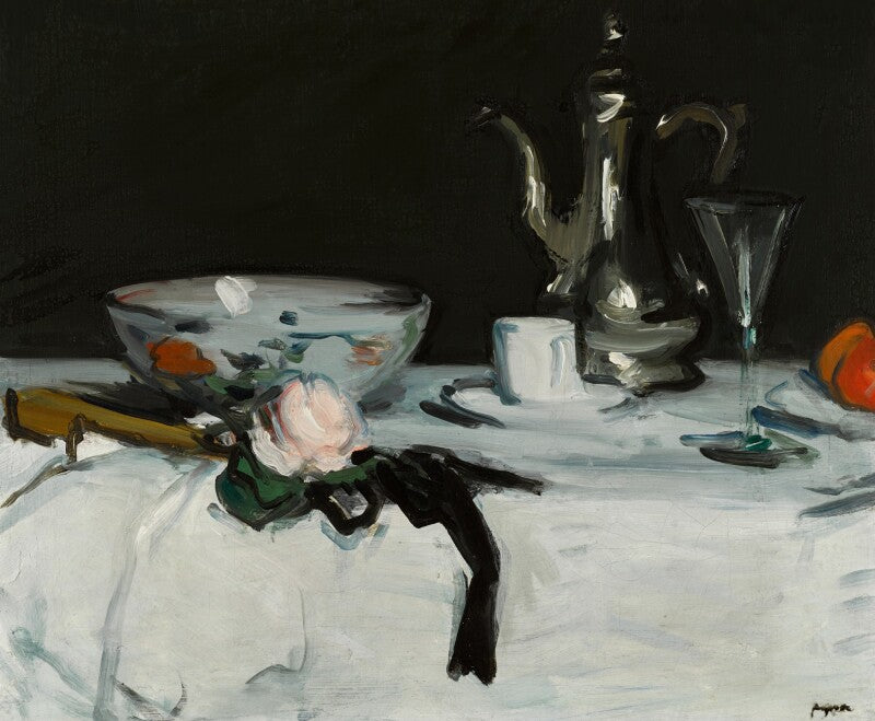 Still Life with Coffee Pot - Samuel John Peploe