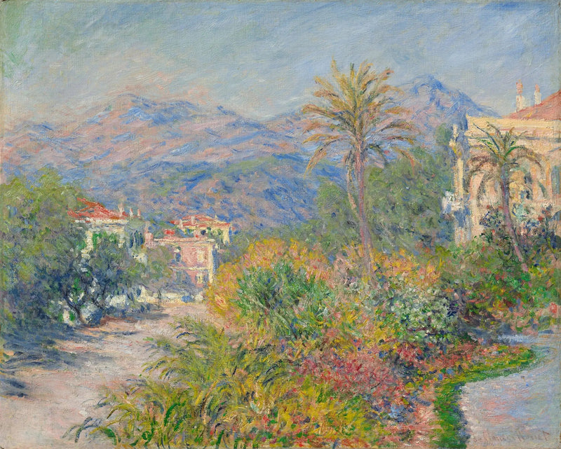 Strada Romana i Bordighera - Claude Monet