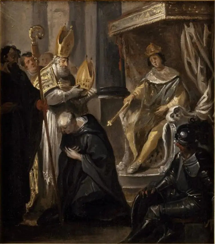 Suger er navngivet abbed af Saint-Denis - Juste d'Egmont